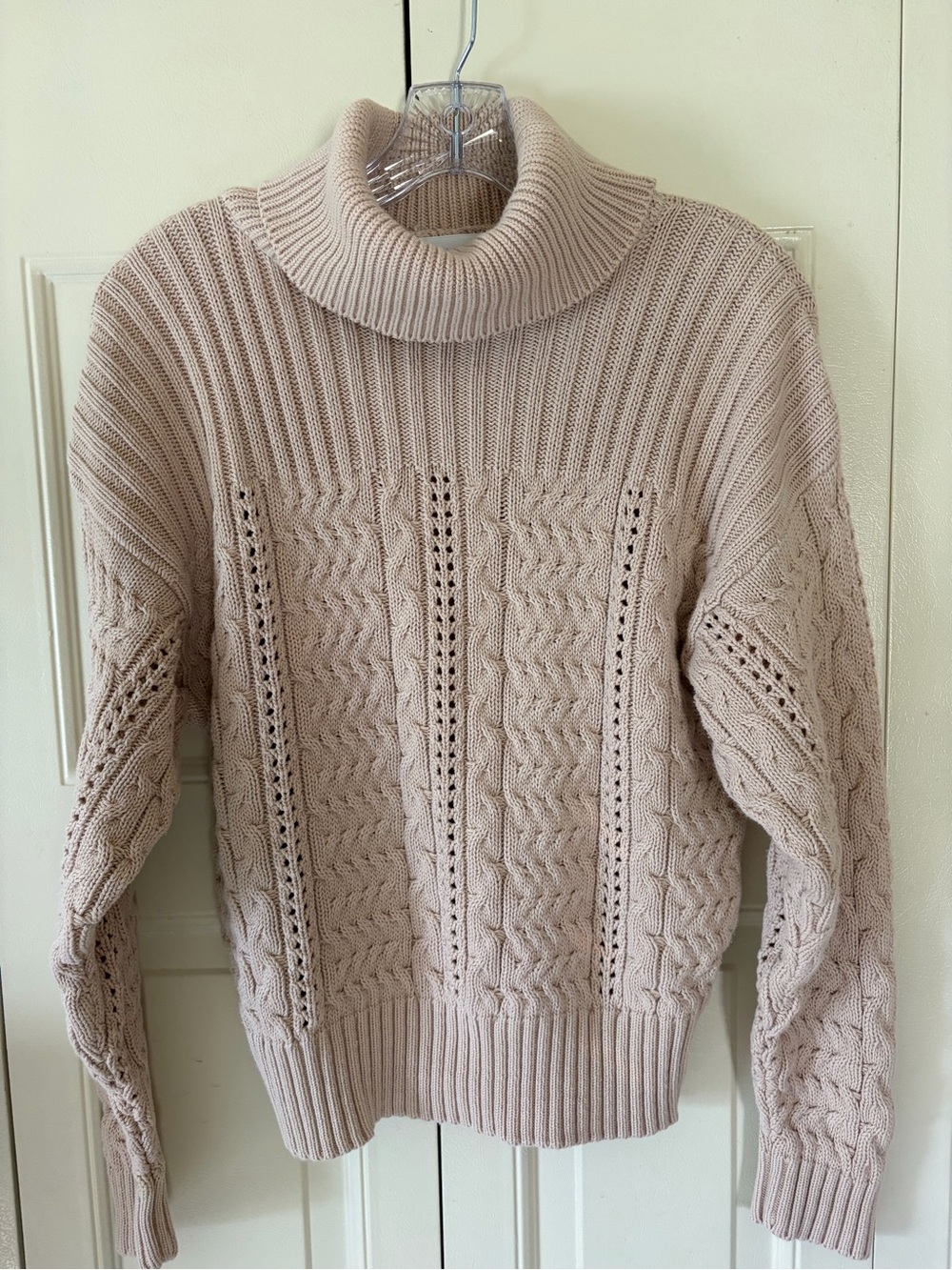 Vintage Courtney Rhodes Fisherman Heritage Sweater Size LG Preppy Chunky Heavy